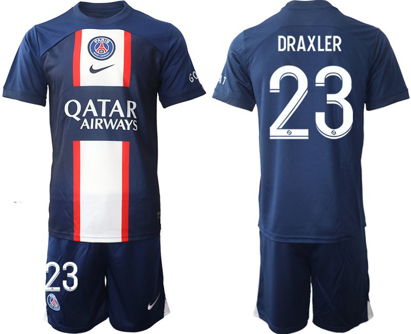 Men 2022-2023 Club Paris St German home blue #23 Soccer Jerseys->paris st german jersey->Soccer Club Jersey